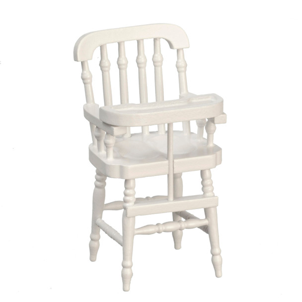 Victorian High Chair - White