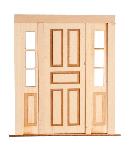 17 Light - 2 Raised Panel Door