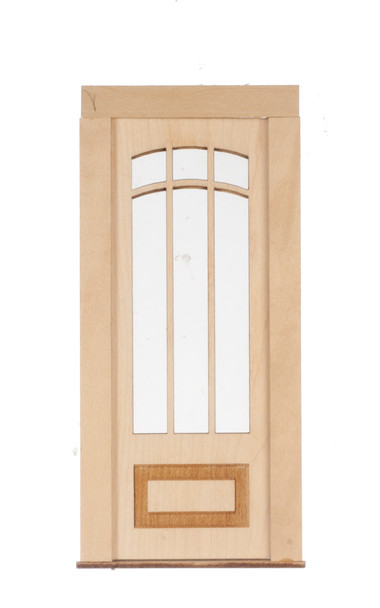 Dollhouse City - Dollhouse Miniatures 6 Light - 1 Raised Panel Door