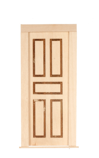 Dollhouse City - Dollhouse Miniatures 2-1-2 Panel Door