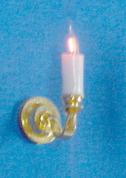 Dollhouse City - Dollhouse Miniatures Single Candle Sconce