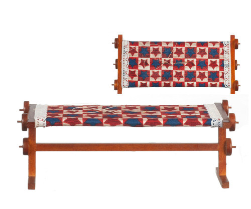 Quilt Making Set - Blue and Walnut