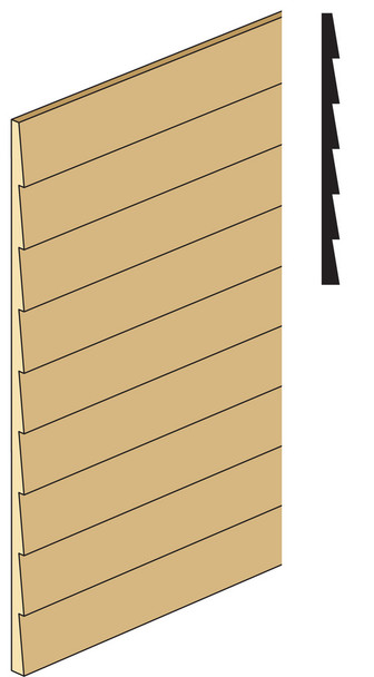 Dollhouse City - Dollhouse Miniatures Clapboard Siding