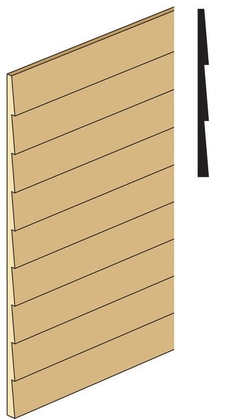 Dollhouse City - Dollhouse Miniatures Clapboard Siding