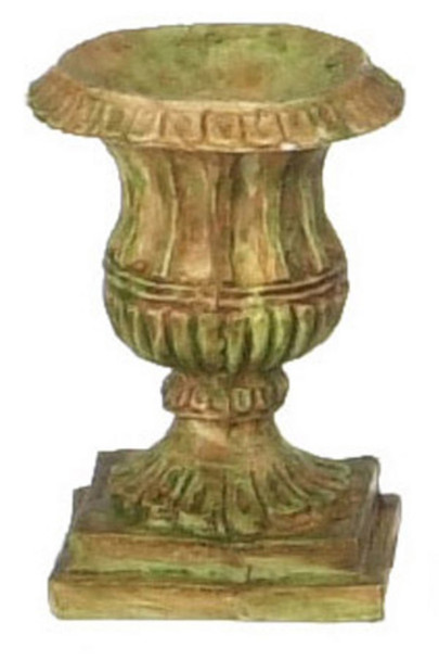 Dollhouse City - Dollhouse Miniatures Large Urns - Aged