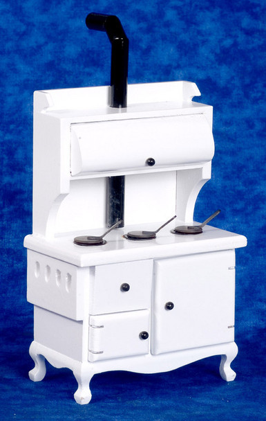 Wood Stove - White