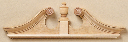 Double Deerfield Door Pediment