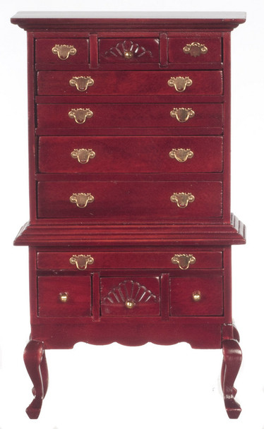 Queen Anne Hiboy - Mahogany