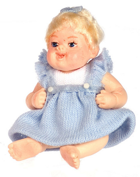 Dollhouse City - Dollhouse Miniatures Molly - Blue