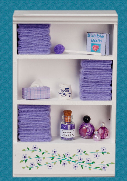 Bath Cabinet - Large and Lavender