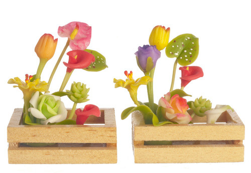 Hand Made Flower Boxes