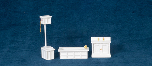 Bathroom Set - White