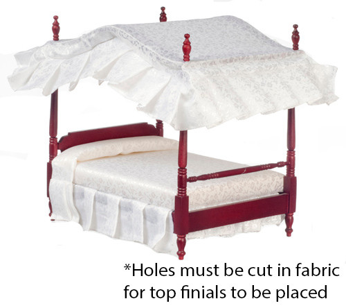 Canopy Bed - Mahogany