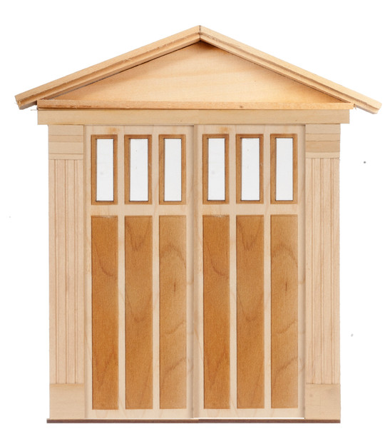 Dollhouse City - Dollhouse Miniatures Prairie Double Door