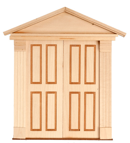 2-2 Raised Panel Federal Double Door
