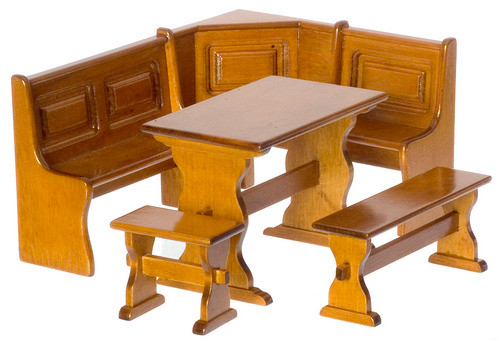 Nook Dining Set - Walnut