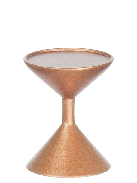 Art Deco Hourglass Table - Gold