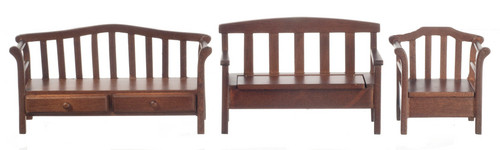 Garden Set Three - Walnut