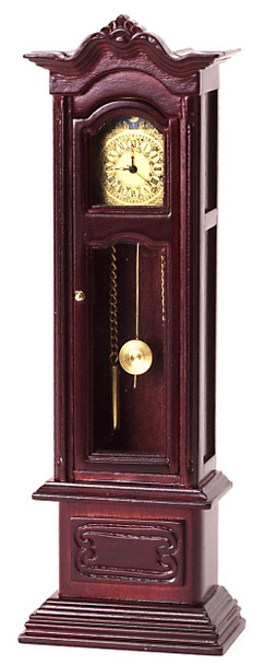 Working Grandfather Clock - Mahogany