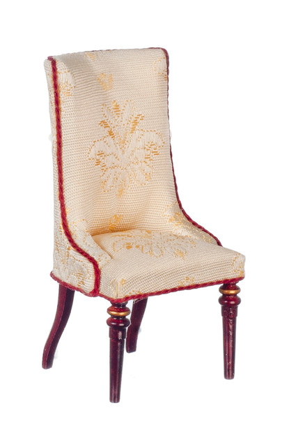 High Back Side Chair - Mahogany