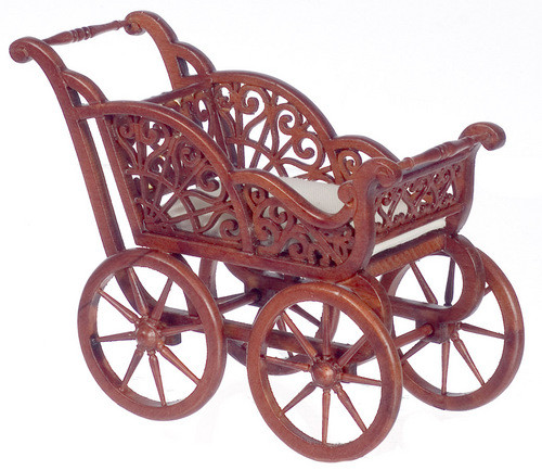 Baby Carriage - Walnut