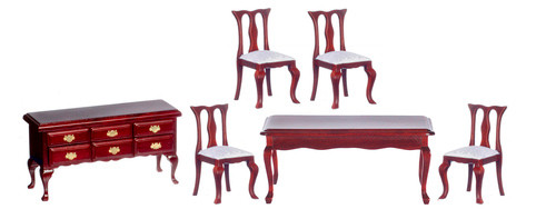 Dining Set - Mahogany