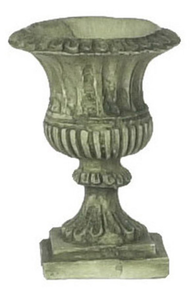 Dollhouse City - Dollhouse Miniatures Roma Urn - Green