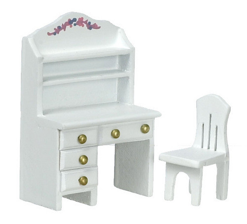 Kitchen Set - White and Marble