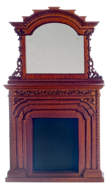 Chester Fireplace - Walnut