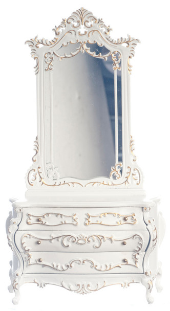 Bourdon Dressing Table with Mirror