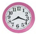 Wall Clock - Pink