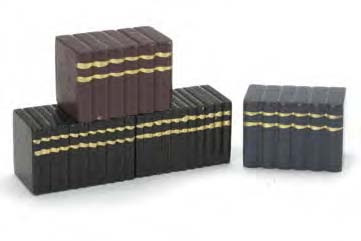 Wood Books Set - Stacks