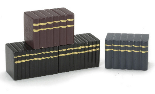 Wood Books Set - Stacks
