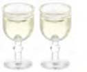 Glass of White Wine Set