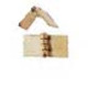 Square Hinges - Brass
