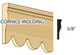 Dollhouse City - Dollhouse Miniatures Custom Cornice