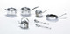 Pot and Pan Set - Silver