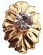 Dollhouse City - Dollhouse Miniatures Crystal Medallion Knob