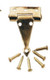 T-Hinges Set - Brass