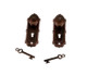 Dollhouse City - Dollhouse Miniatures Opryland Door Set with Key