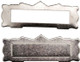 Dollhouse City - Dollhouse Miniatures Mail Slot - Satin Nickel
