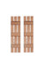 Dollhouse City - Dollhouse Miniatures Slats Shutters - Pair