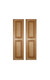 Dollhouse City - Dollhouse Miniatures 2 Panel Shutters