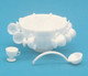 Punch Bowl Set Kit - White