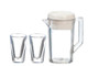 Jug with Lid Glasses