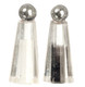 Salt and Pepper Shakers - Silver