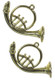 French Horn Set - Brass Color
