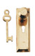 Doorknob with Key Plate Package