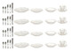 Dishes, Cups, Silverware - Clear