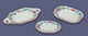 Serving Set - Blue and Pink